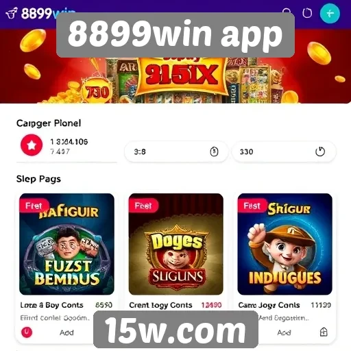 8899win app oferece uma ampla gama de jogos online